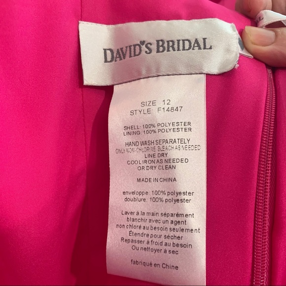 David’s Bridal Sweatheart Formal Tulle Dress 12 - Picture 5 of 5